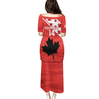 Custom Canada Rugby Family Matching Puletasi and Hawaiian Shirt 2024 Pacific Go Canucks - Wonder Print Shop