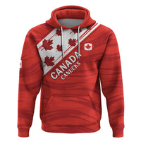 Custom Canada Rugby Hoodie 2024 Pacific Go Canucks - Wonder Print Shop