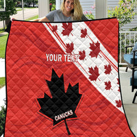 Custom Canada Rugby Quilt 2024 Pacific Go Canucks - Wonder Print Shop