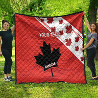 Custom Canada Rugby Quilt 2024 Pacific Go Canucks - Wonder Print Shop