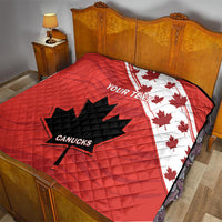 Custom Canada Rugby Quilt 2024 Pacific Go Canucks - Wonder Print Shop
