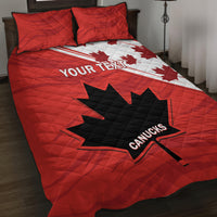 Custom Canada Rugby Quilt Bed Set 2024 Pacific Go Canucks - Wonder Print Shop