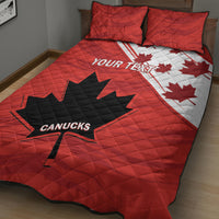 Custom Canada Rugby Quilt Bed Set 2024 Pacific Go Canucks - Wonder Print Shop