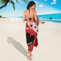 Custom Canada Rugby Sarong 2024 Pacific Go Canucks - Wonder Print Shop