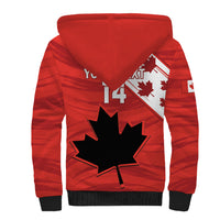 Custom Canada Rugby Sherpa Hoodie 2024 Pacific Go Canucks - Wonder Print Shop
