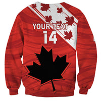 Custom Canada Rugby Sweatshirt 2024 Pacific Go Canucks - Wonder Print Shop