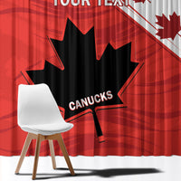 Custom Canada Rugby Window Curtain 2024 Pacific Go Canucks - Wonder Print Shop