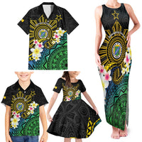 Lalawigan ng Palawan Family Matching Tank Maxi Dress and Hawaiian Shirt Philippines Province Land of Promise