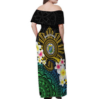 Lalawigan ng Palawan Off Shoulder Maxi Dress Philippines Province Land of Promise