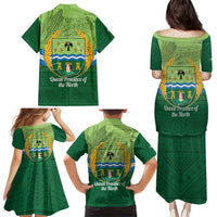 Isabela Philippines Family Matching Puletasi and Hawaiian Shirt Queen Province Of The North