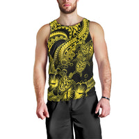 personalised-polynesian-men-tank-top-tribal-honu-turtle-with-hibiscus-gold-version