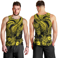 personalised-polynesian-men-tank-top-tribal-honu-turtle-with-hibiscus-gold-version