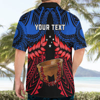 Personalised Samoa Hawaiian Shirt Heritage Festival Samoan Tattoo With Ula Fala Kava Bowl - Wonder Print Shop