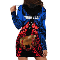 Personalised Samoa Hoodie Dress Heritage Festival Samoan Tattoo With Ula Fala Kava Bowl - Wonder Print Shop