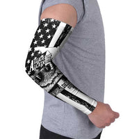 Alligator Alcatraz Arm Sleeves Cool Gator Everglades USA Grunge Flag - Wonder Print Shop