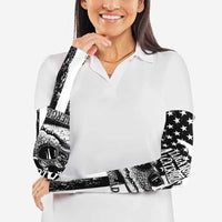 Alligator Alcatraz Arm Sleeves Cool Gator Everglades USA Grunge Flag - Wonder Print Shop