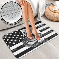 Alligator Alcatraz Bathroom Set Cool Gator Everglades USA Grunge Flag - Wonder Print Shop