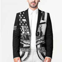 Alligator Alcatraz Blazer Cool Gator Everglades USA Grunge Flag - Wonder Print Shop