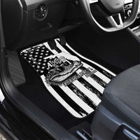 Alligator Alcatraz Car Mats Cool Gator Everglades USA Grunge Flag - Wonder Print Shop