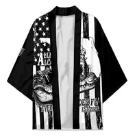 Alligator Alcatraz Kimono Cool Gator Everglades USA Grunge Flag - Wonder Print Shop