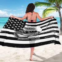 Alligator Alcatraz Sarong Cool Gator Everglades USA Grunge Flag - Wonder Print Shop
