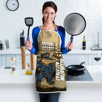 Alligator Alcatraz Apron Police Gator Rock Penitentiary - Wonder Print Shop