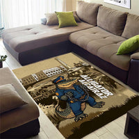 Alligator Alcatraz Area Rug Police Gator Rock Penitentiary - Wonder Print Shop