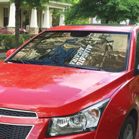 Alligator Alcatraz Auto Sun Shade Police Gator Rock Penitentiary - Wonder Print Shop