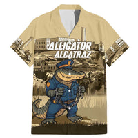 Alligator Alcatraz Family Matching Mermaid Dress and Hawaiian Shirt Police Gator Rock Penitentiary - Wonder Print Shop