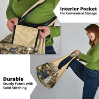 Alligator Alcatraz Grocery Bag Police Gator Rock Penitentiary - Wonder Print Shop