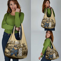 Alligator Alcatraz Grocery Bag Police Gator Rock Penitentiary - Wonder Print Shop