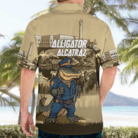 Alligator Alcatraz Hawaiian Shirt Police Gator Rock Penitentiary - Wonder Print Shop