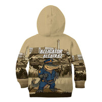Alligator Alcatraz Kid Hoodie Police Gator Rock Penitentiary - Wonder Print Shop