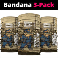 Alligator Alcatraz Neck Gaiter Police Gator Rock Penitentiary - Wonder Print Shop