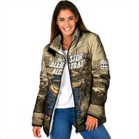 Alligator Alcatraz Padded Jacket Police Gator Rock Penitentiary - Wonder Print Shop
