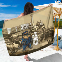 Alligator Alcatraz Sarong Police Gator Rock Penitentiary - Wonder Print Shop