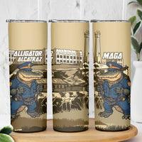 Alligator Alcatraz Skinny Tumbler Police Gator Rock Penitentiary - Wonder Print Shop