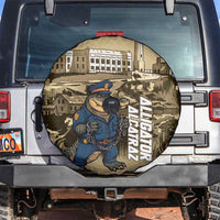 Alligator Alcatraz Spare Tire Cover Police Gator Rock Penitentiary - Wonder Print Shop