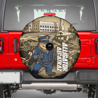 Alligator Alcatraz Spare Tire Cover Police Gator Rock Penitentiary - Wonder Print Shop