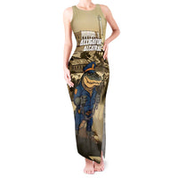 Alligator Alcatraz Tank Maxi Dress Police Gator Rock Penitentiary - Wonder Print Shop