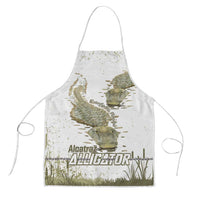 Everglades Florida Alligators Apron Alcatraz Est 2025 - Wonder Print Shop