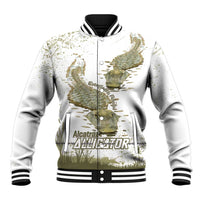 Everglades Florida Alligators Baseball Jacket Alcatraz Est 2025 - Wonder Print Shop