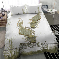 Everglades Florida Alligators Bedding Set Alcatraz Est 2025 - Wonder Print Shop