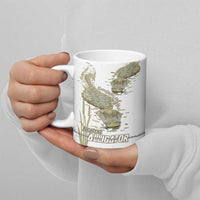 Everglades Florida Alligators Ceramic Mug Alcatraz Est 2025 - Wonder Print Shop
