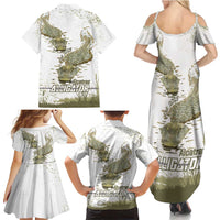 Everglades Florida Alligators Family Matching Summer Maxi Dress and Hawaiian Shirt Alcatraz Est 2025 - Wonder Print Shop