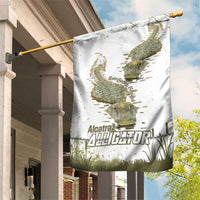 Everglades Florida Alligators Garden Flag Alcatraz Est 2025 - Wonder Print Shop