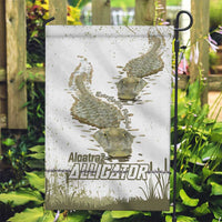 Everglades Florida Alligators Garden Flag Alcatraz Est 2025 - Wonder Print Shop