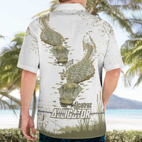 Everglades Florida Alligators Hawaiian Shirt Alcatraz Est 2025 - Wonder Print Shop