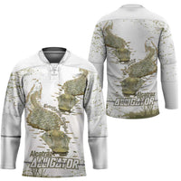 Everglades Florida Alligators Hockey Jersey Alcatraz Est 2025 - Wonder Print Shop