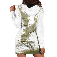 Everglades Florida Alligators Hoodie Dress Alcatraz Est 2025 - Wonder Print Shop